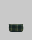 BOTTLE SACOCHE M (GREEN CHECK WOOL) / TOPOLOGIE