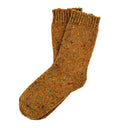 CALCETINES LANA RECICLADA & CASHMERE CARAMEL / SLOWSOCKS