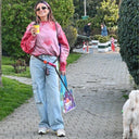 CORREA PERRO MANOS LIBRES IMPERMEABLE SMILEY / BUNICO