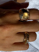 ANILLO ORGANICO ABBEY ORO / SUSMIES