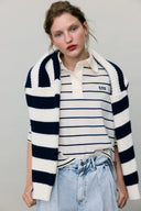 POLO A RAYAS ACACIA / THE NEW SOCIETY