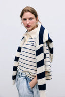 POLO A RAYAS ACACIA / THE NEW SOCIETY