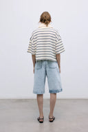 POLO A RAYAS ACACIA / THE NEW SOCIETY