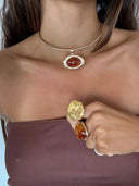 COLLAR ALBA AMBAR / SUSMIES