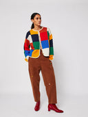 CARDIGAN CUADROS MULTICOLOR / BOBO CHOSES