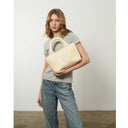 BOLSO AMELIA 'VISION & MISSION' | CREAM & SOFT YELLOW / VERB TO DO