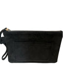 CLUTCH NEGRO PIEL / SOLA