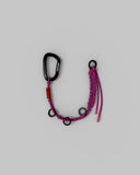 BRAIDED KEY CHAIN (TEAL PINK) / TOPOLOGIE