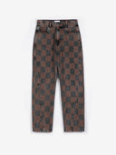 PANTALÓN VAQUERO ESTAMPADO MOM FIT  / BOBO CHOSES