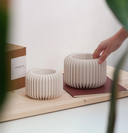 MACETA VORENA BLANCO S / MENDELEK STUDIO