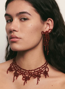 PENDIENTES ISIS GARNET / ALHAJA