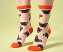 CALCETINES TRANSPARETES MARIPOSA NEGRA / COUCOU SUZETTE