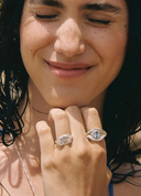 ANILLO HORUS PLATA / ALHAJA