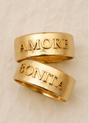 ANILLO BANDA AMORE ORO / ALHAJA