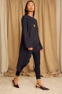 ASYMMETRIC TUNIC BLACK / COSSAC