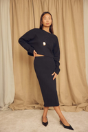 BASIC MIDI SKIRT / COSSAC