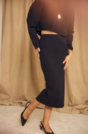 BASIC MIDI SKIRT / COSSAC