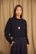BASIC WIDE TOP BLACK / COSSAC