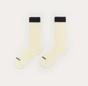 CALCETINES 082 URDIMBRE WOOL LATTE / BAHALANA