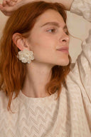 TOP MANGA LARGA CROCHET CRUDO / COSSAC