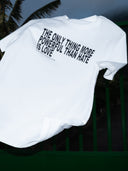 CAMISETA BLANCA / BAD BUNNY