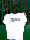 CAMISETA BLANCA / BAD BUNNY