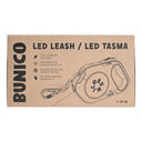 CORREA PERRO LUZ LED EXTENSIBLE / BUNICO