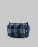 BOTTLE SACOCHE L (BLUE CHECK WOOL) / TOPOLOGIE