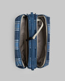 BOTTLE SACOCHE L (BLUE CHECK WOOL) / TOPOLOGIE