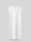 VESTIDO CAMISETA LOGO ROJO / SOLOTRE