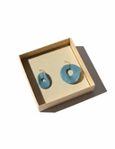 PENDIENTES AZUL CLARO / WAHM