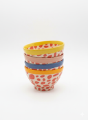 CUENCOS LUNARES ROJOS / LITTLE