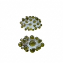 ANILLO CORAL VERDE OLIVA / BOIRA