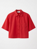 CAMISA CROPPED ROJA / SOLOTRE
