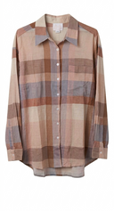 CAMISA ERA-COTTON CREAP LISSI PETAL / MAITANE BILBAO