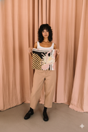 PAÑUELO MINIBOUNI EUCALYPTUS SECONDS / MAITANE BILBAO