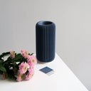 JARRÓN VORENA ASH BLUE M / MENDELEK STUDIO