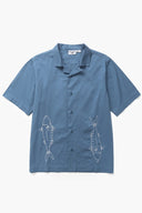 CAMISA MACKEREL AZUL  / SERVICE WORKS