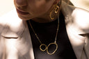 COLLAR RIBBON CHAIN ORO / KLIMBIN