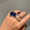 ANILLO ONDINA AZUL  / BOIRA