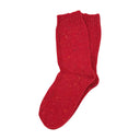 CALCETINES LANA RECICLADA & CASHMERE RED / SLOWSOCKS