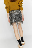 MINIFALDA CON FLECOS DE LENTEJUELAS / ISABELLE BLANCHE