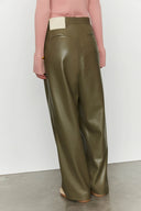 PANTALÓN DE CUERO VEGANO  / ISABELLE BLANCHE