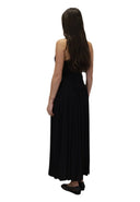 VESTIDO CAMISETA SIN MANGAS NEGRO / SOLOTRE