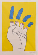 DIBUJO 3 - DEDOS AZULES / SANZIVILA