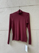 JERSEY DE CUELLO ALTO CORTADO (BURDEOS) / ISABELLE BLANCHE