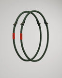 10MM ROPE LOOP (RIFLE GREEN LATTICE) / TOPOLOGIE