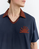 CAMISETA NAVY PATCHED SOL ARDIE / THINKING MU