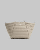 MARCHE TOTE M (TAUPE PUFFER) / TOPOLOGIE