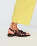 SANDALIAS MOGAN BERENJENA / NAGUISA